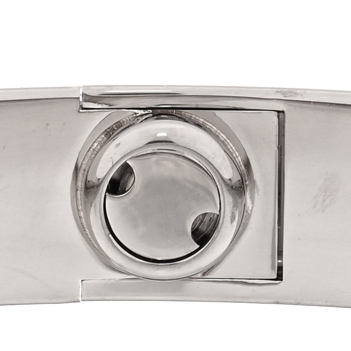 18K White Gold LOVE Bracelet 16