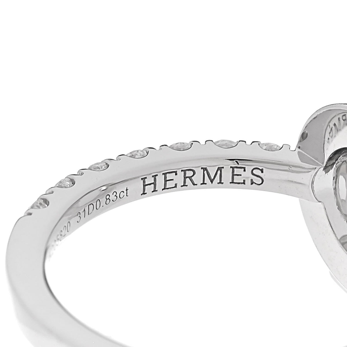 18K White Gold Diamond Finesse Ring 53 6.25