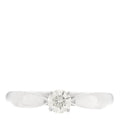 Platinum Diamond .21ct Harmony Solitaire Engagement Ring 48 4.5