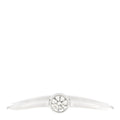 Platinum Diamond Elsa Peretti Single-Row Wave Ring 49 4.75