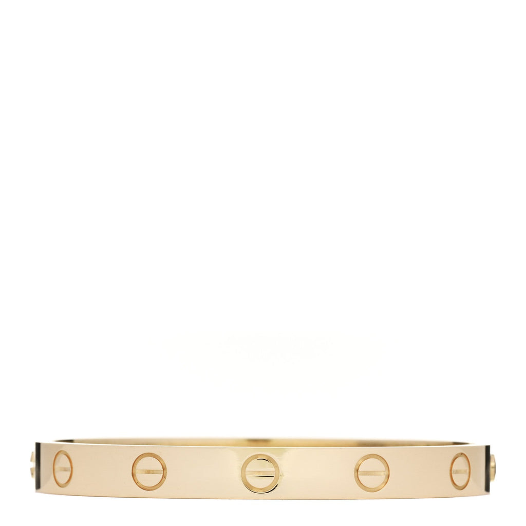 18K Yellow Gold LOVE Bracelet 15