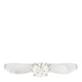 Platinum Diamond .21ct Harmony Solitaire Engagement Ring 51 5.75