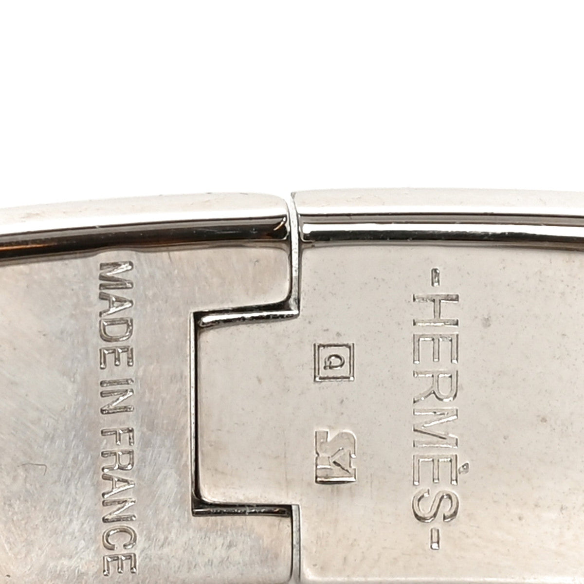Enamel Narrow Clic Clac H Bracelet PM Orange