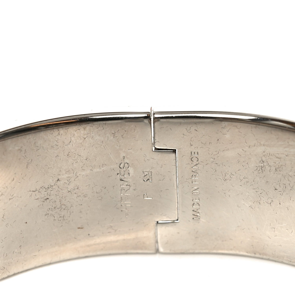 Enamel Wide Clic Clac H Bracelet PM Black