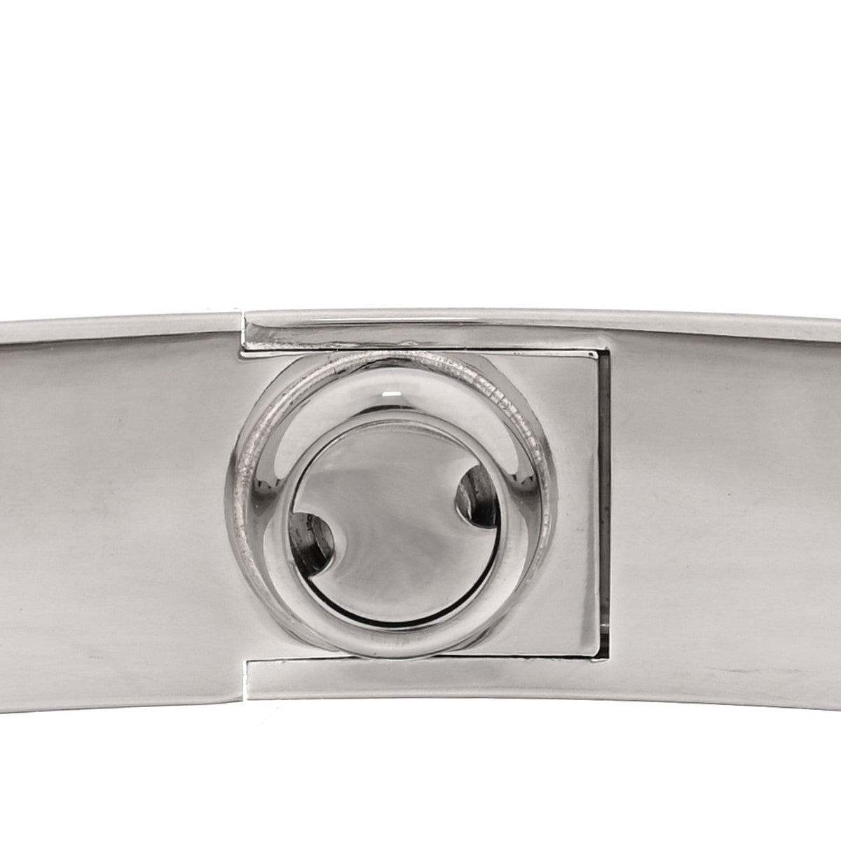 18K White Gold LOVE Bracelet 16