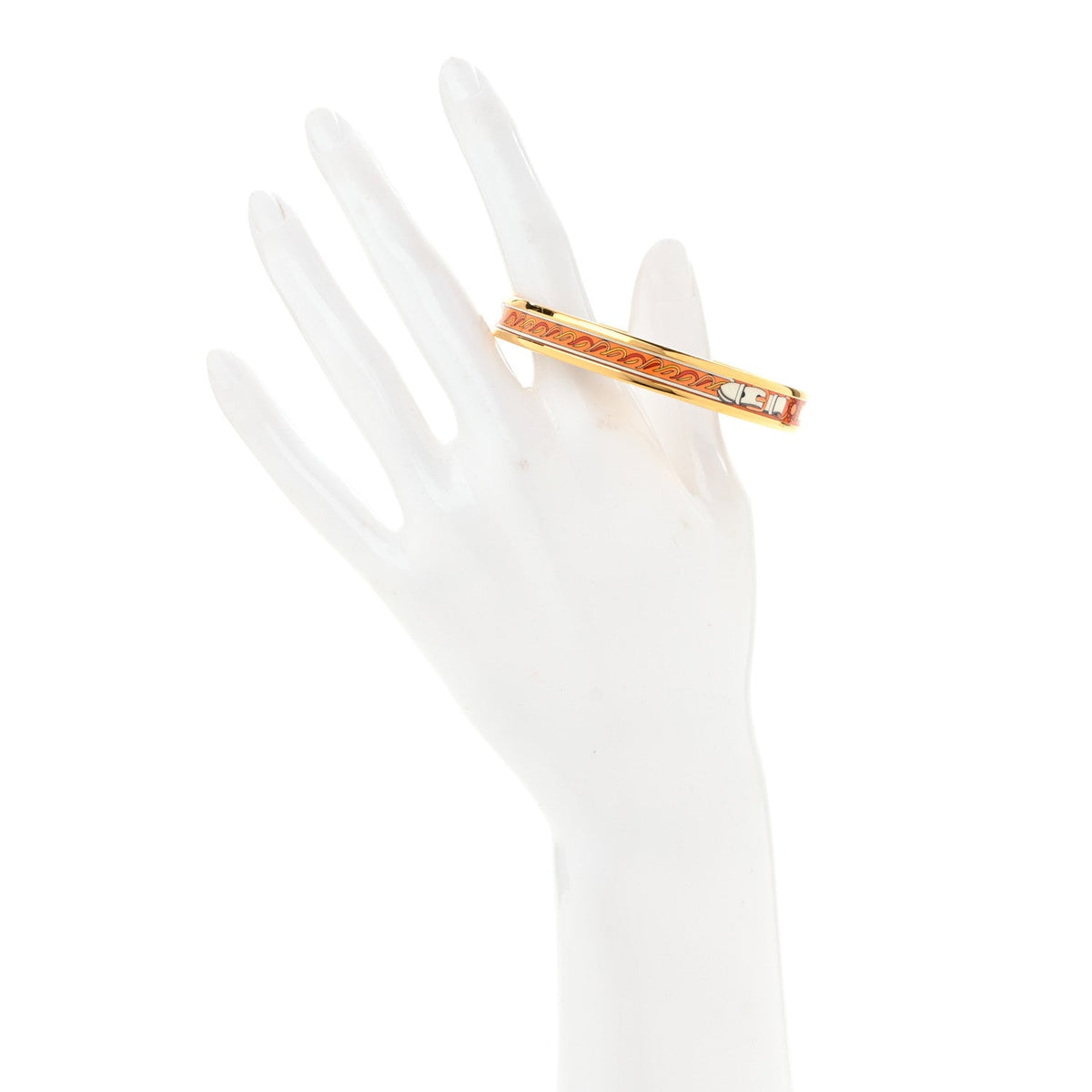 Enamel Printed Narrow Bracelet 65
