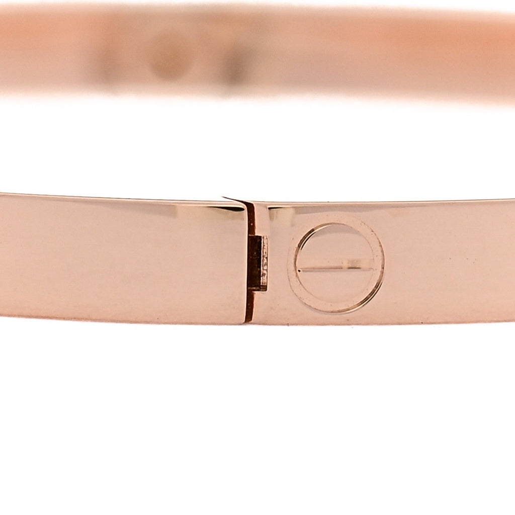 18K Pink Gold Small LOVE Bracelet 16