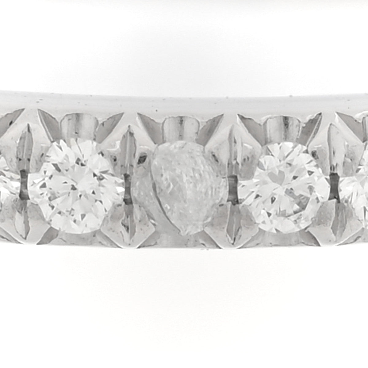 Platinum Diamond Soleste Full Eternity Band Ring 50 5.25