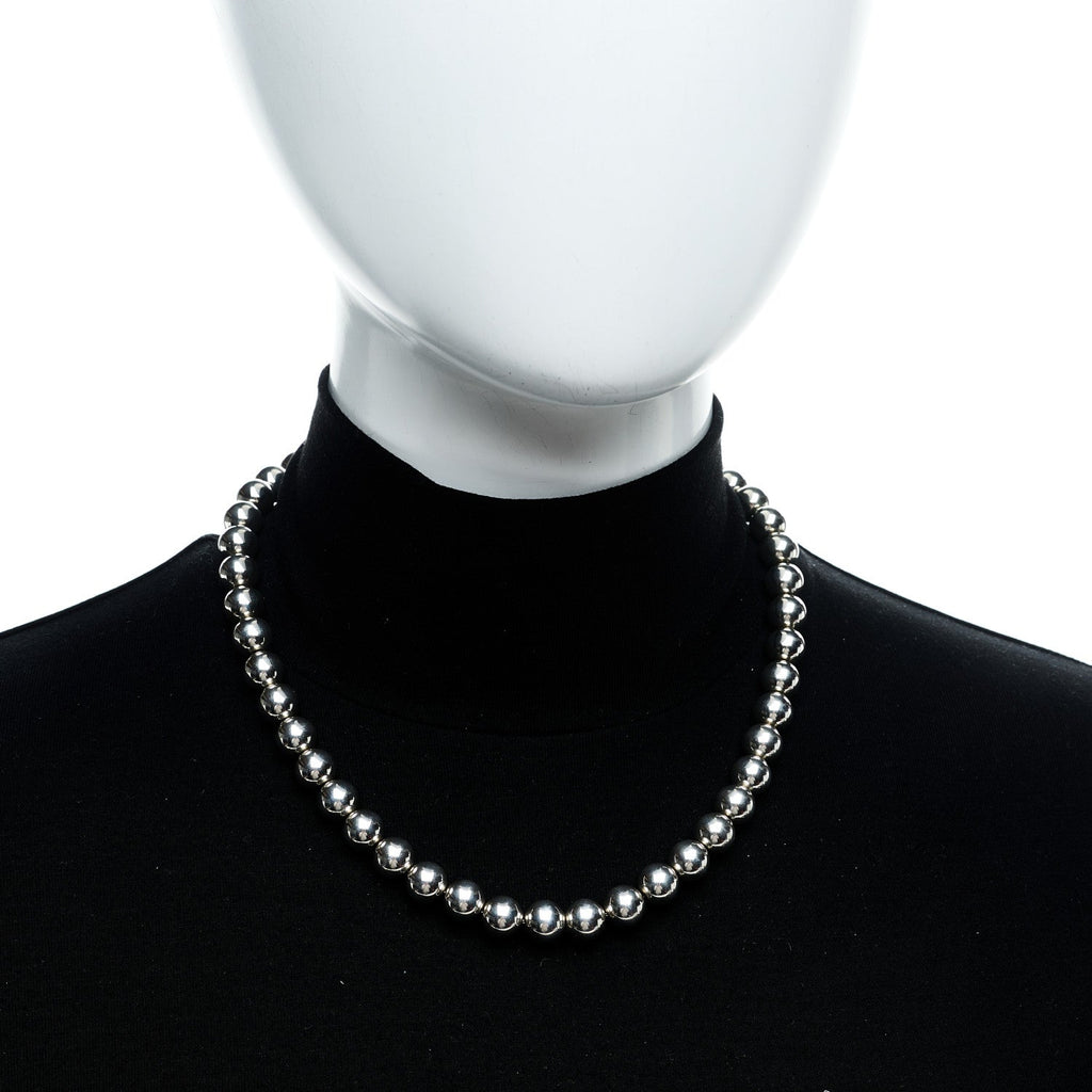 Sterling Silver 10mm Hardwear Ball Necklace