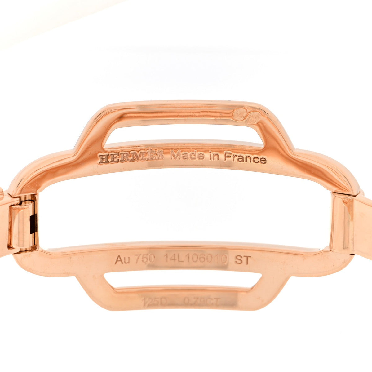 18K Rose Gold Diamond Alchimie Chaine D'Ancre Collier Bracelet