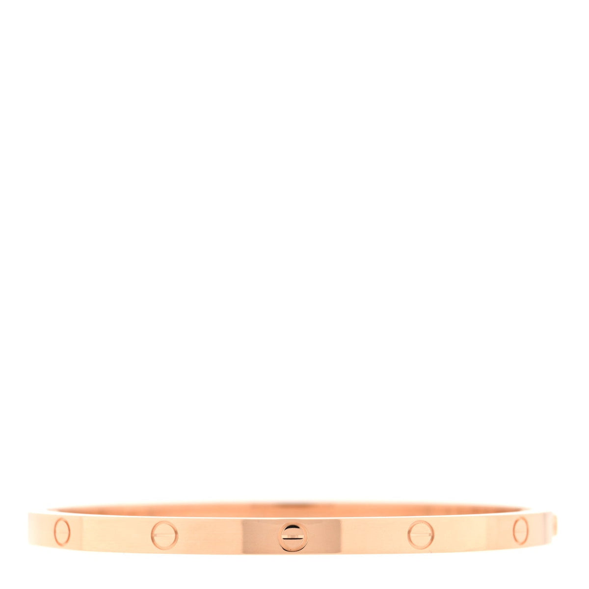 18K Pink Gold Small LOVE Bracelet 15