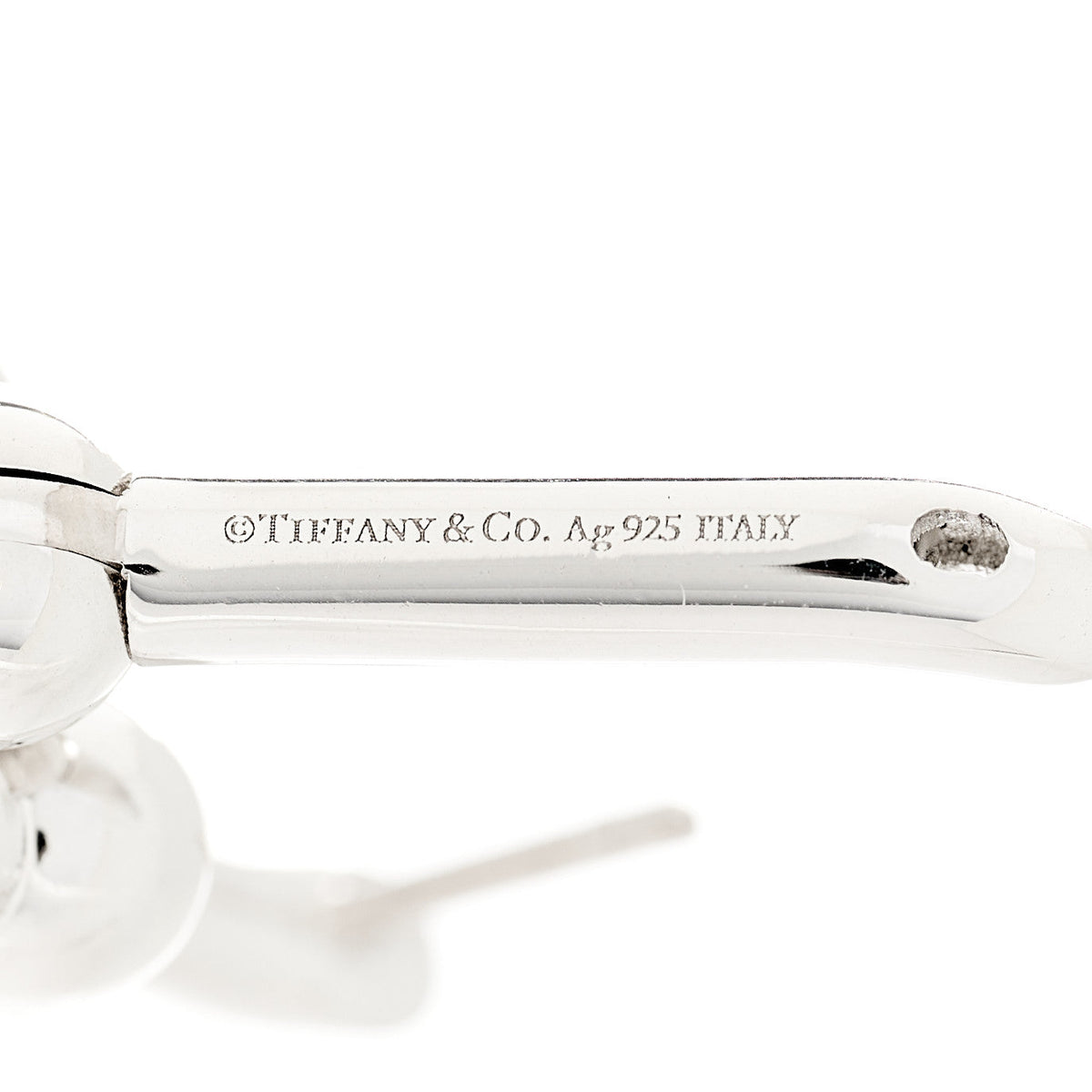 Sterling Silver Large HardWear Link Earrings