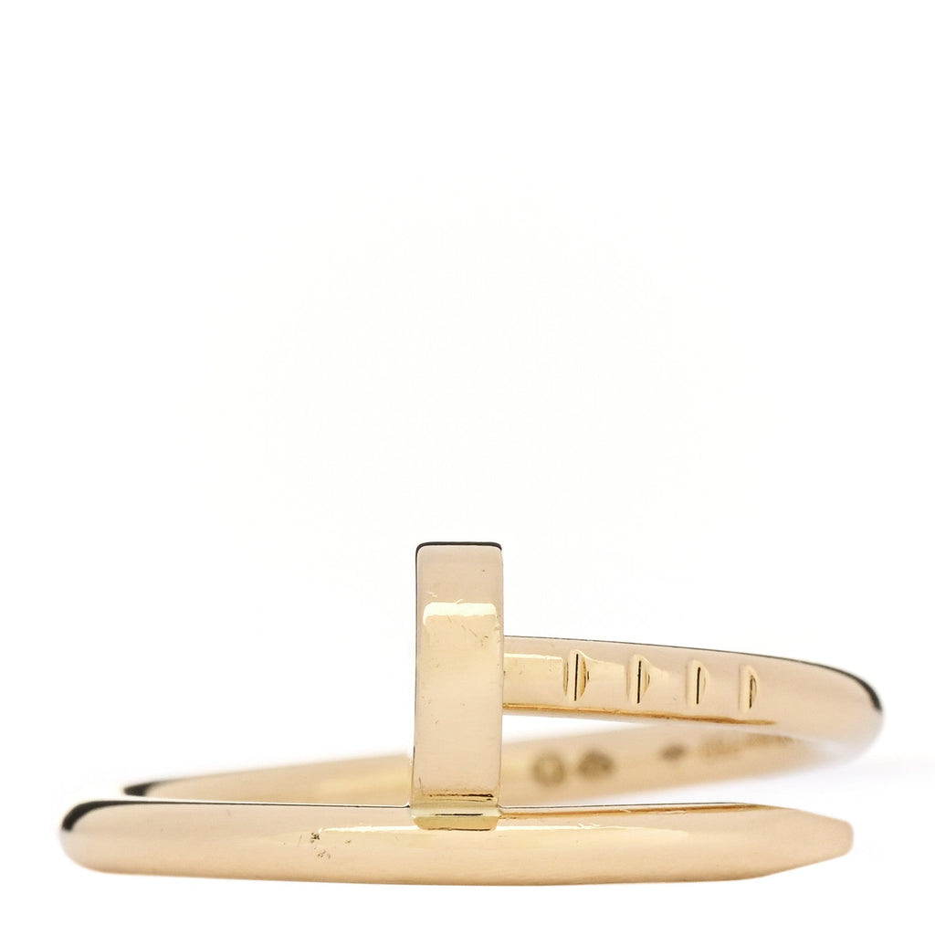 18K Yellow Gold Small Juste Un Clou Ring 46 3.75