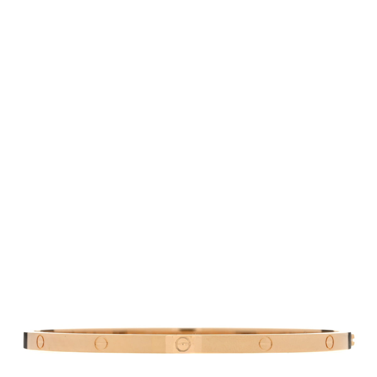 18K Yellow Gold Small LOVE Bracelet 19