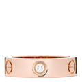 18K Pink Gold 3 Diamond LOVE Ring 55 7.25