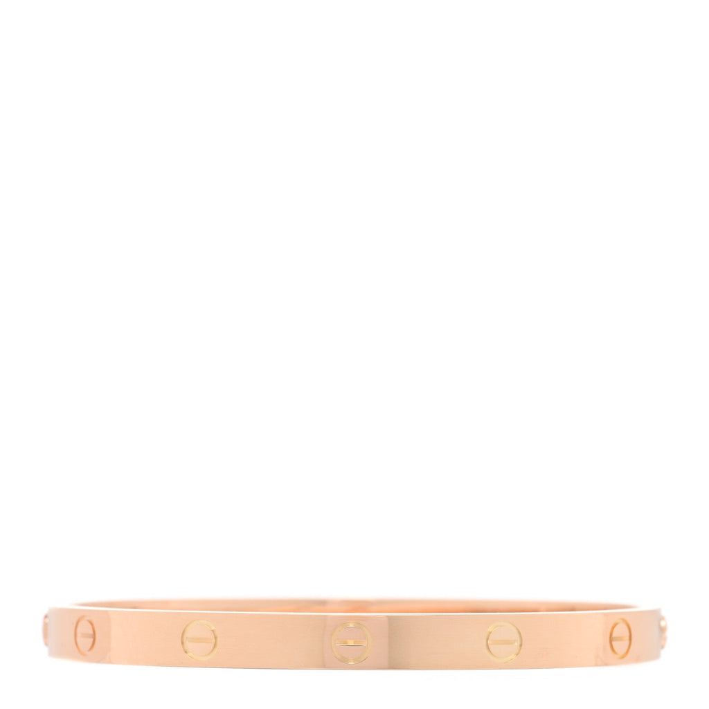 18K Pink Gold LOVE Bracelet 19