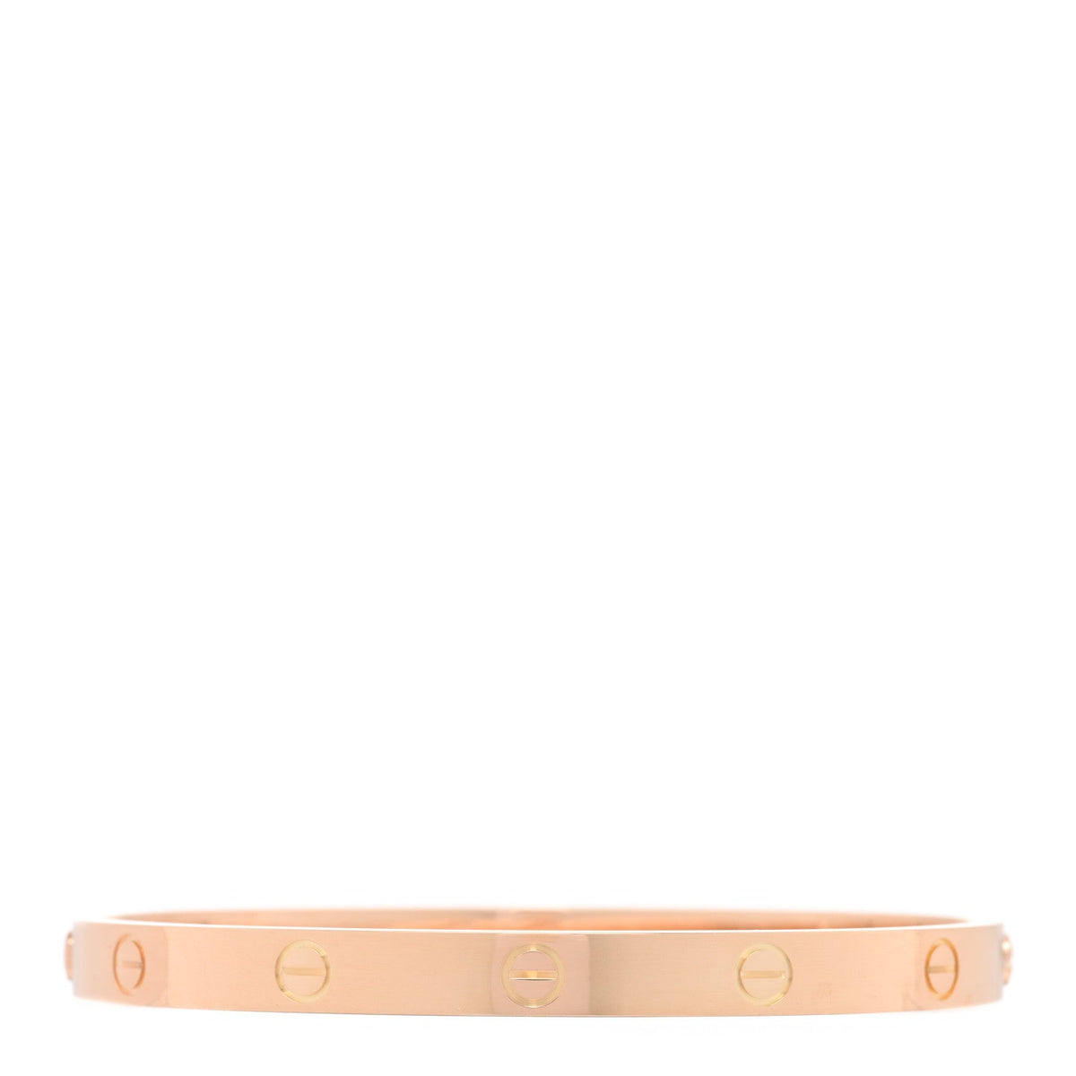 18K Pink Gold LOVE Bracelet 19