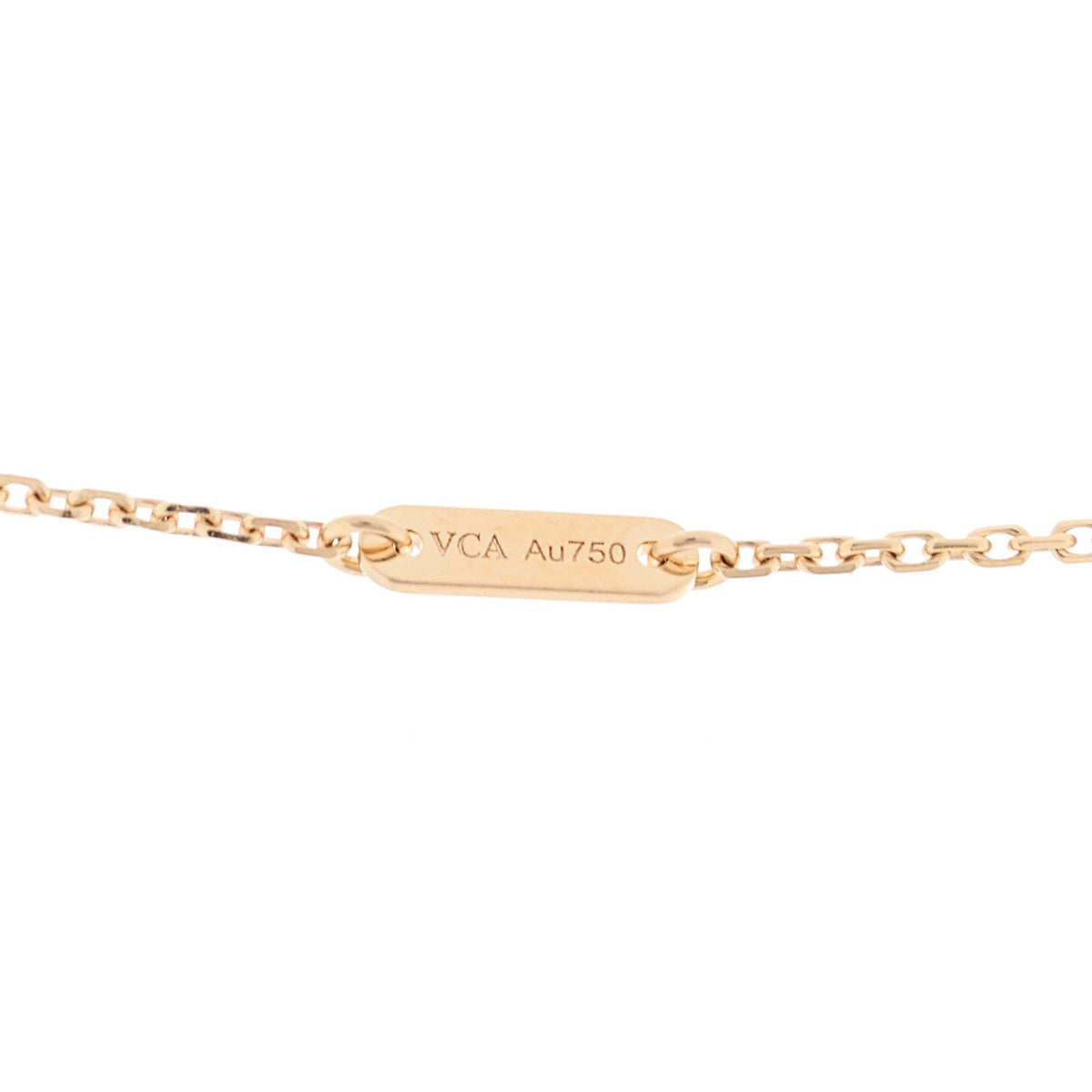 18K Rose Gold Sweet Alhambra Pendant Necklace