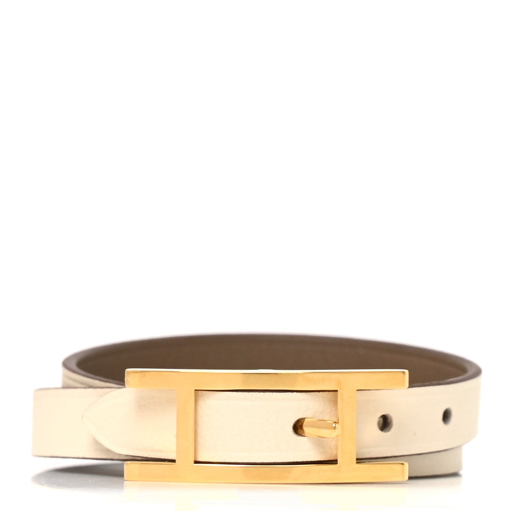 Swift Behapi Double Tour Reversible Bracelet T1  Etoupe Nata