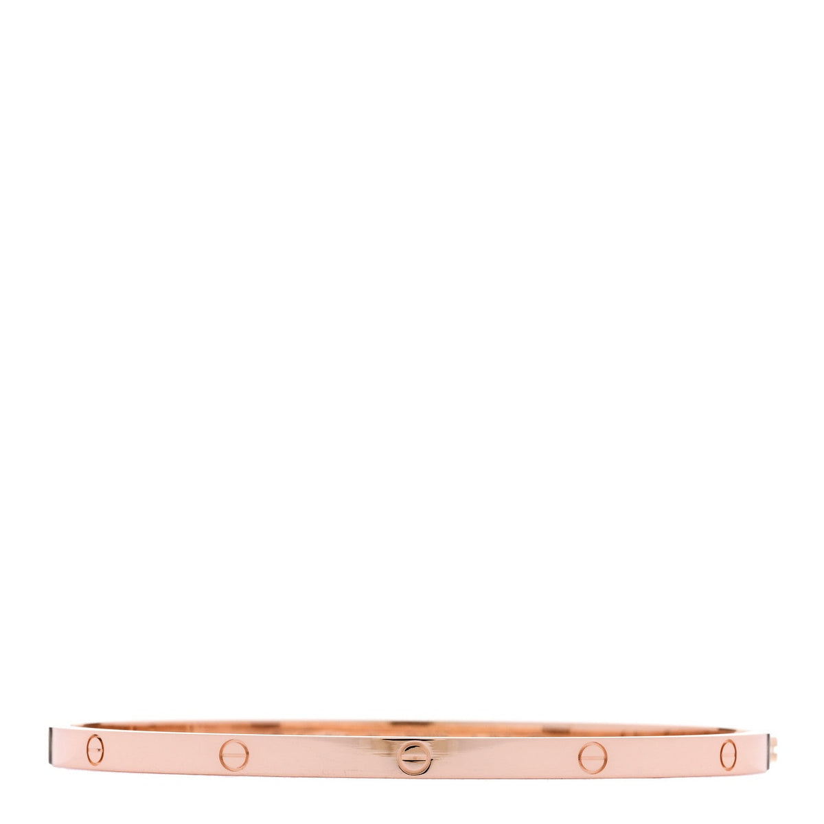 18K Pink Gold Small LOVE Bracelet 19