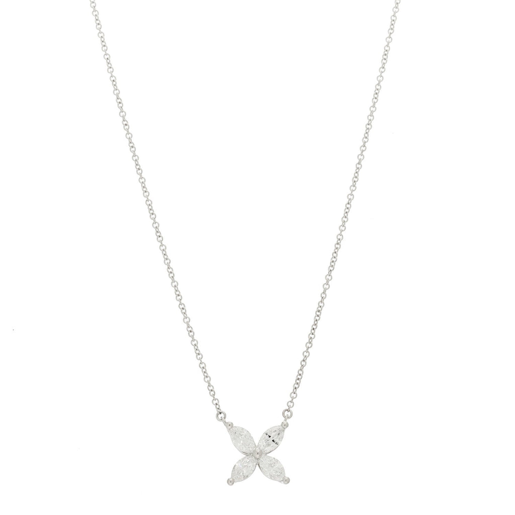 Platinum Diamond Large Victoria Necklace