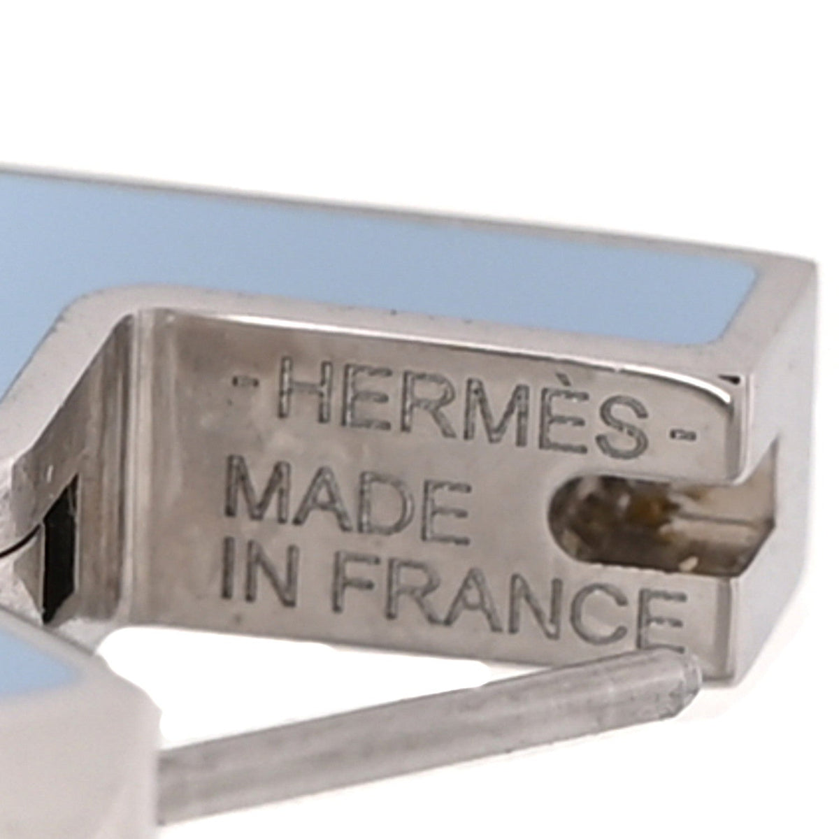 Palladium Habascule Single Earring Bleu Lin