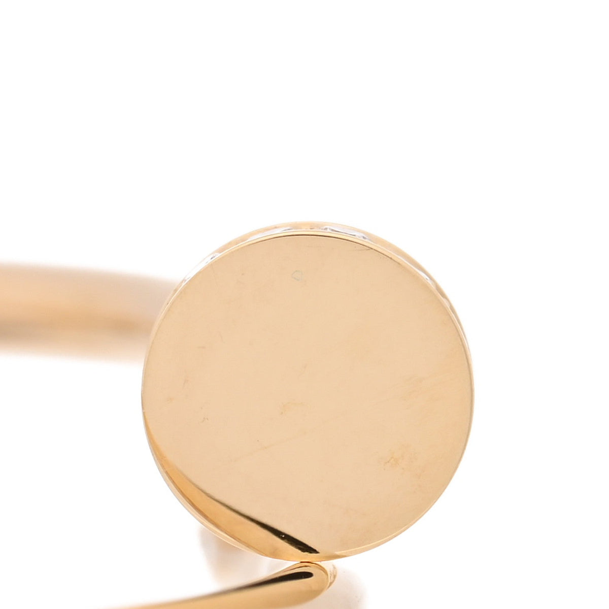 18K Yellow Gold Diamond Small Juste Un Clou Bracelet 15