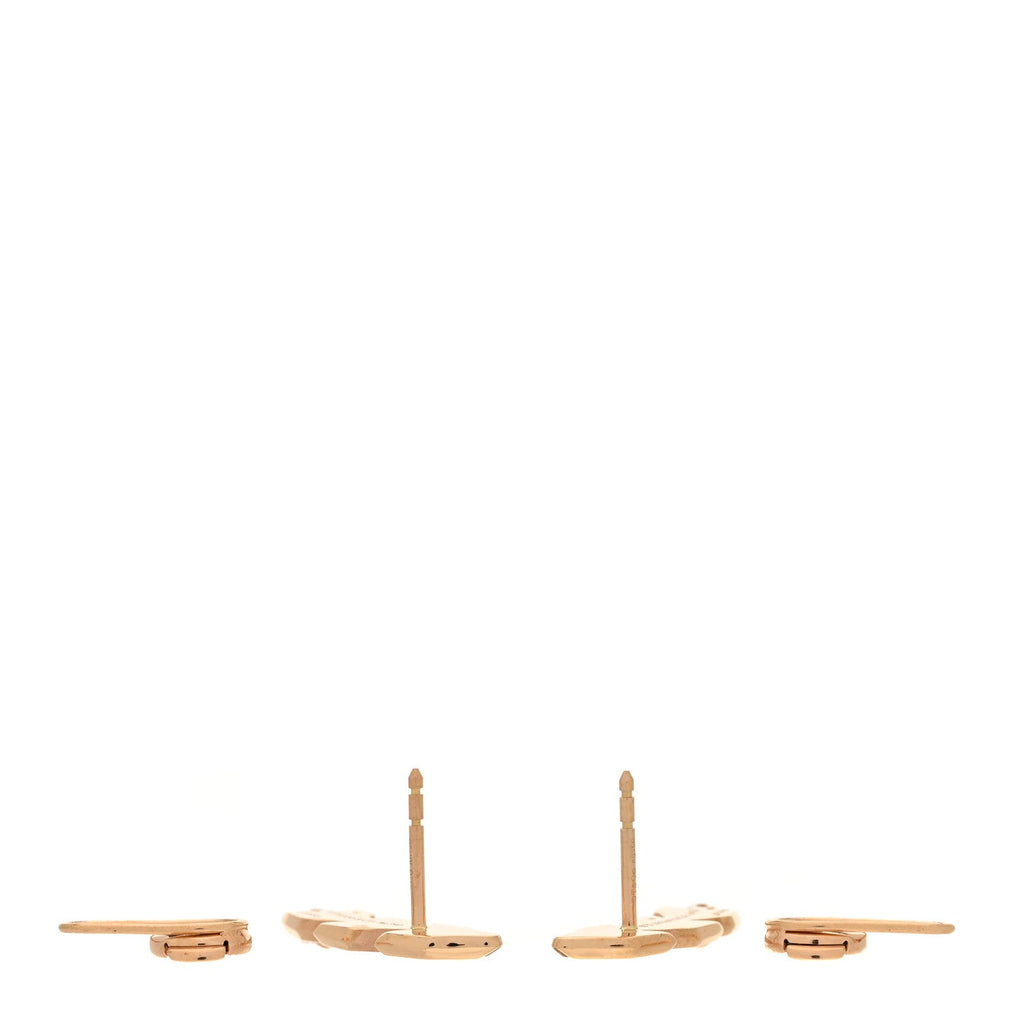 18K Rose Gold Diamond Victoria Vine Climber Earrings