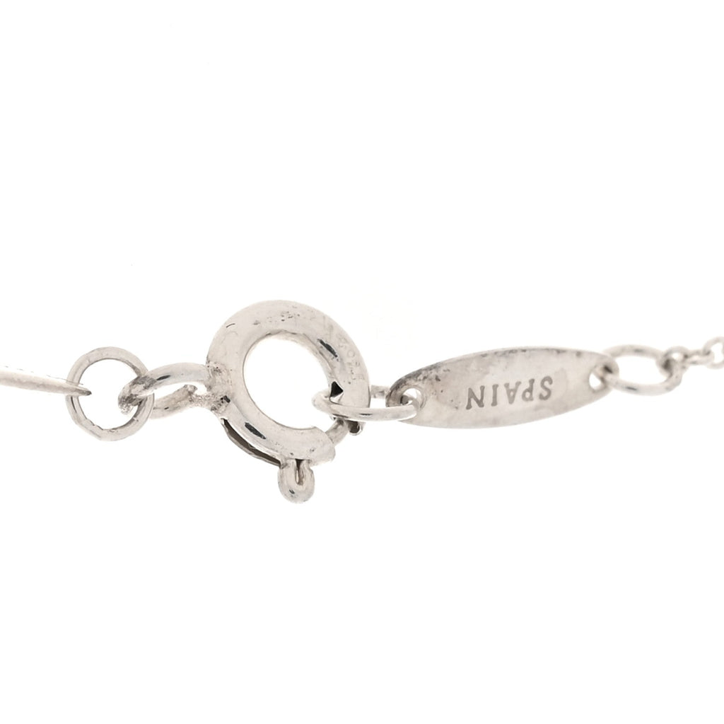Platinum Elsa Peretti Zodiac Virgo Pendant Necklace
