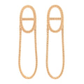 18K Yellow Gold PM Chain d'Ancre Danae Earrings