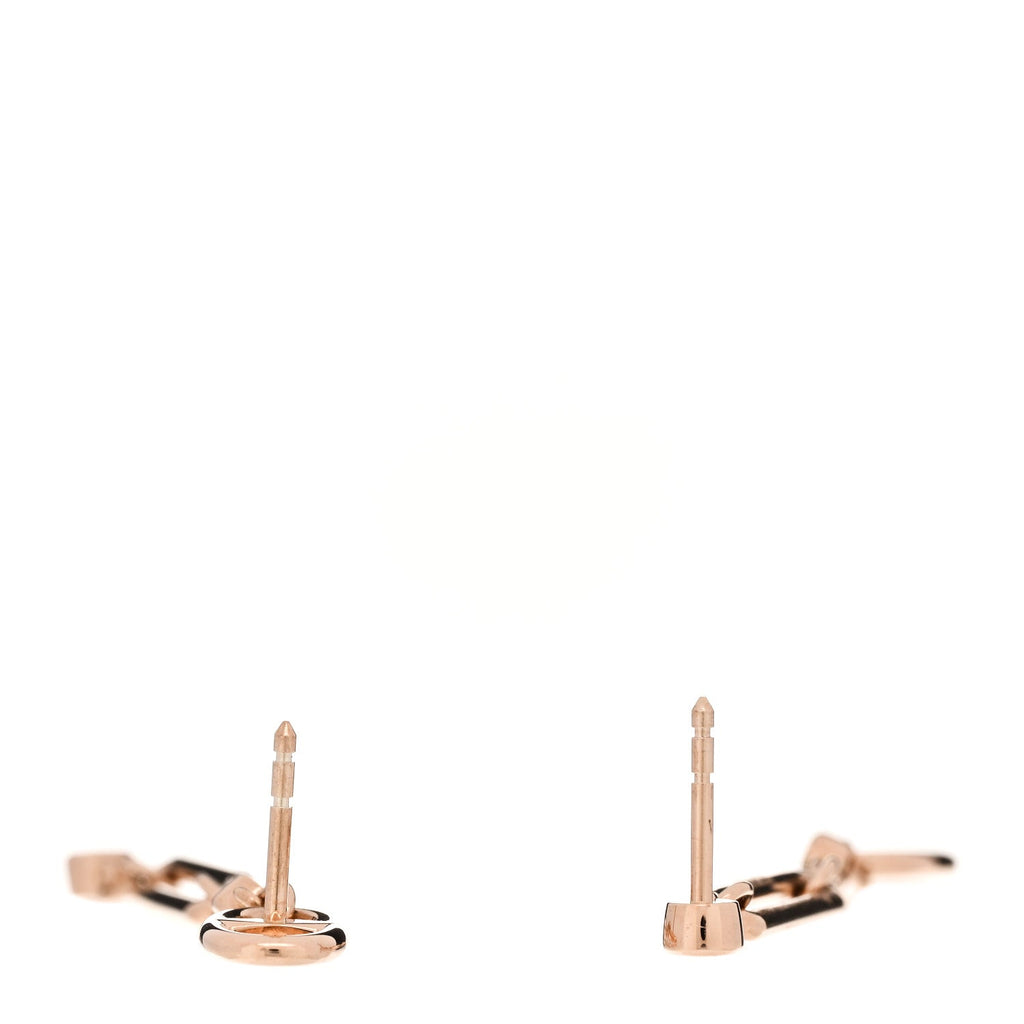 18K Rose Gold Diamond Chaos Earrings