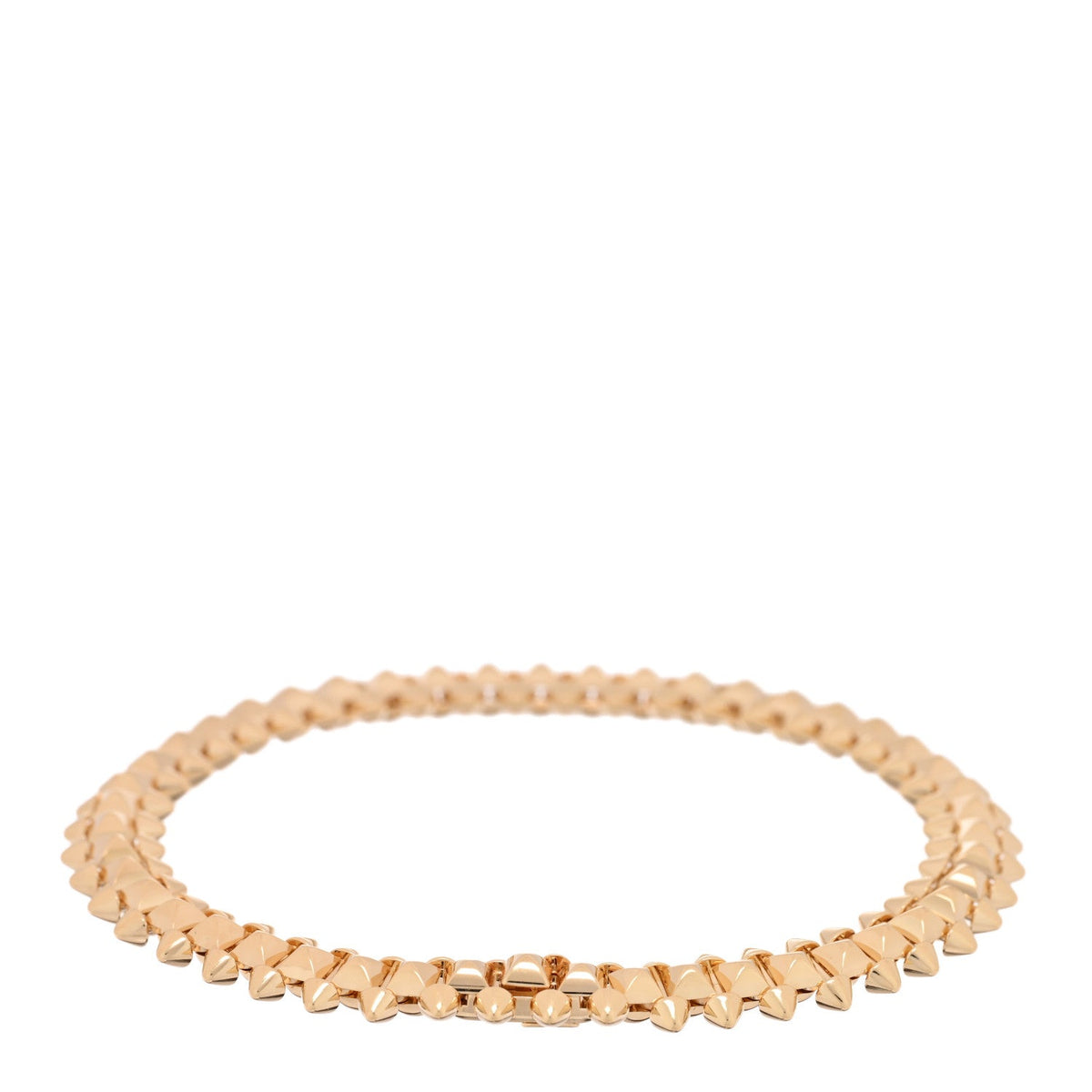18K Yellow Gold Medium Clash De Cartier Flexible Bracelet 17