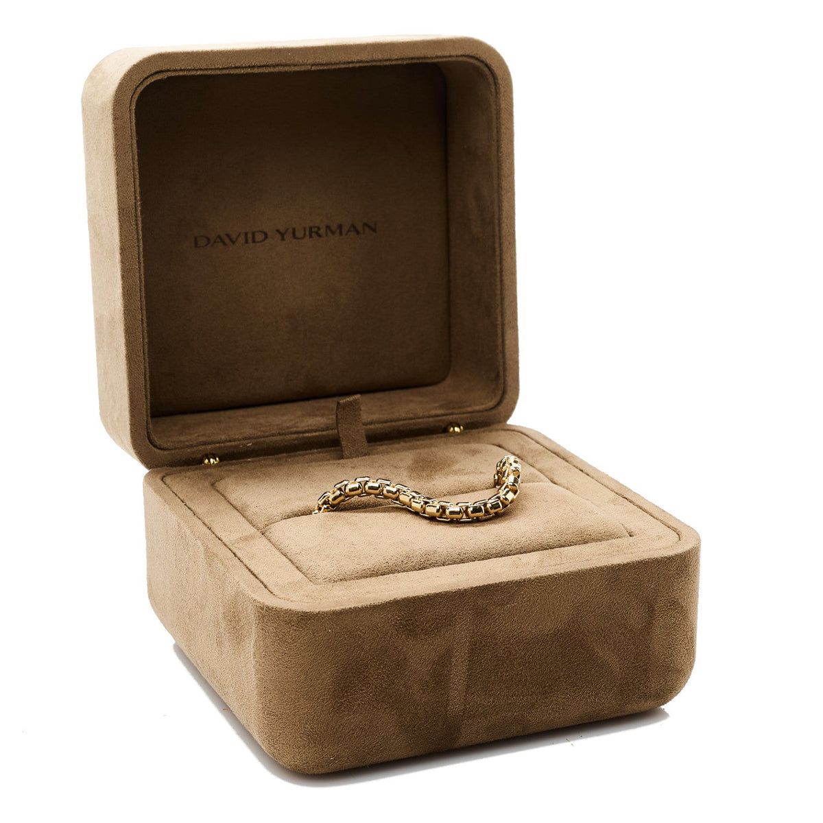 18K Yellow Gold 5mm Box Chain Bracelet