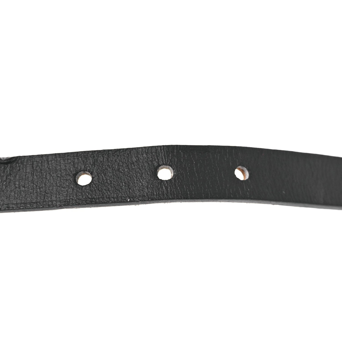 Swift Tadelakt Behapi Double Tour Reversible Bracelet T2 Black Fauve