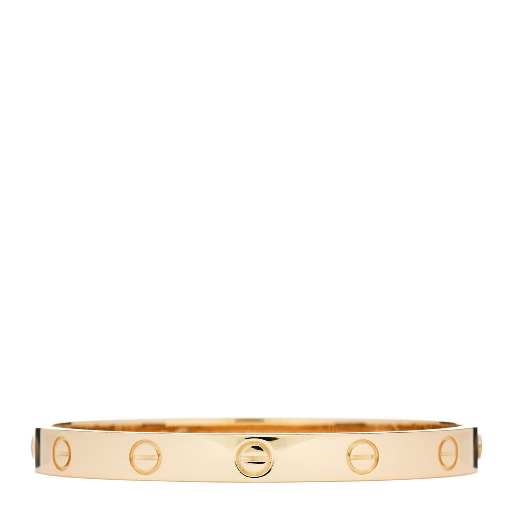18K Yellow Gold LOVE Bracelet 16