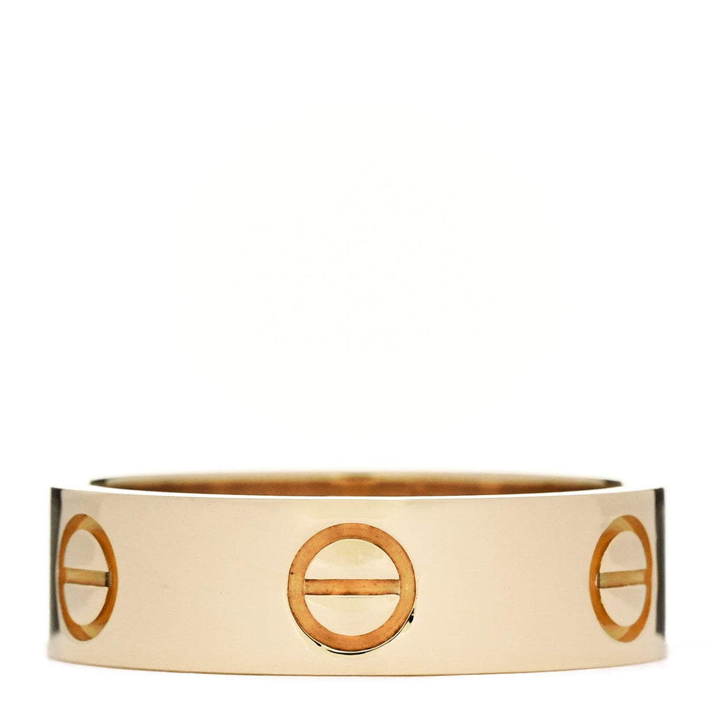 18K Yellow Gold 5.5mm LOVE Ring 53 6.5