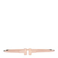 18K Rose Gold Narrow T Wire Bracelet
