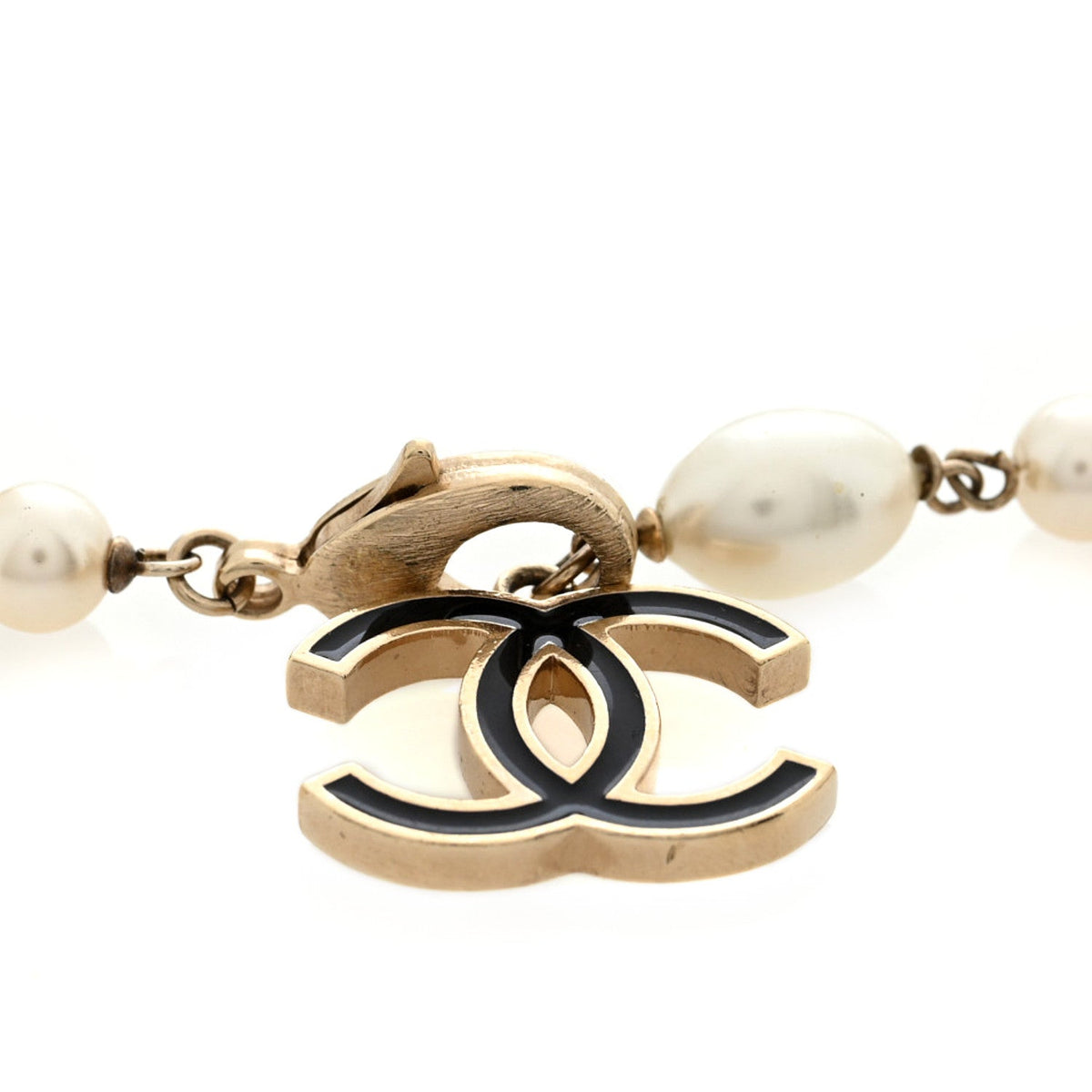 Pearl Gripoix Enamel Camellia Belt Gold Multicolor