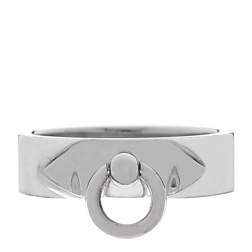Sterling Silver PM Collier De Chien Ring 50 5.25
