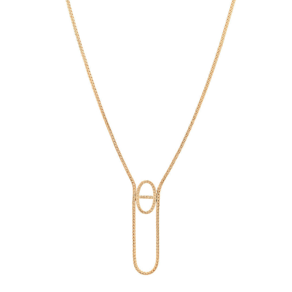 18K Yellow Gold PM Chaine D'ancre Danae Necklace