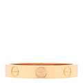 18K Yellow Gold 3.5mm LOVE Wedding Band Ring 57 8
