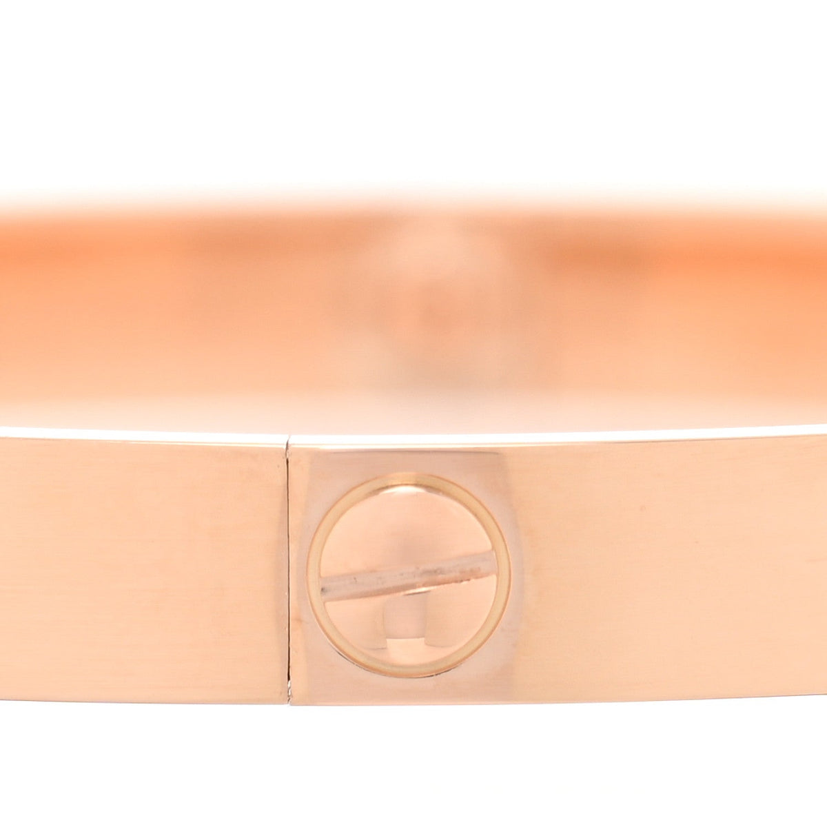 18K Pink Gold LOVE Bracelet 19