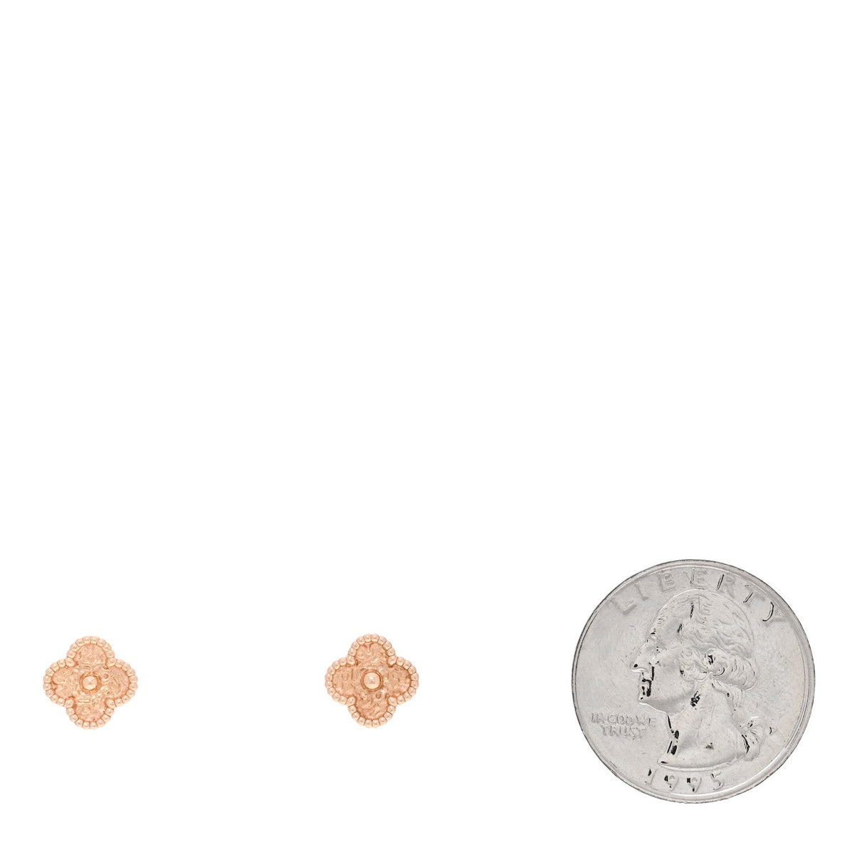 18K Rose Gold Sweet Alhambra Earrings