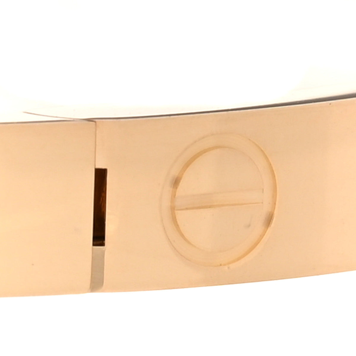 18K Yellow Gold Medium LOVE Bracelet 19