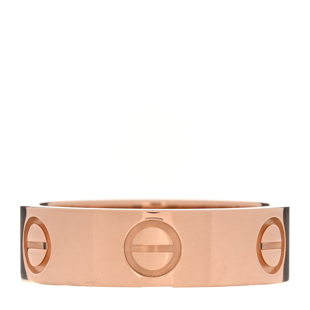 18K Pink Gold 5.5mm LOVE Ring 52 6