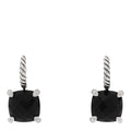 Sterling Silver Diamond Black Onyx Chatelaine Drop Earrings